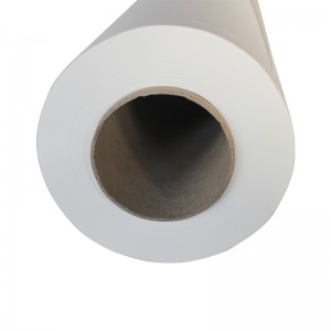 Dye sublimation transfer paper 90gsm 1.52m 100m for polyester